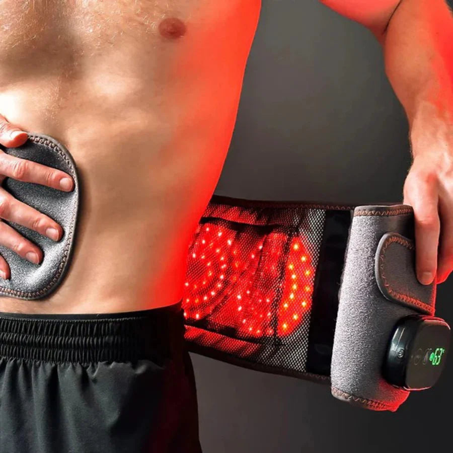 3-in-1 heated lumbar belt - relieve and recover your back from pain