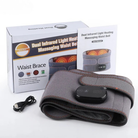 3-in-1 heated lumbar belt - relieve and recover your back from pain