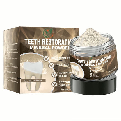 Whitening & enamel strengthening repair powder
