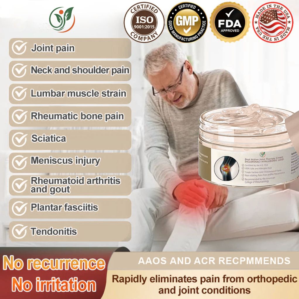 Dual-Action Joint & Bone Therapy Cream