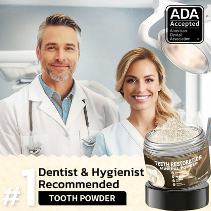 Whitening & enamel strengthening repair powder