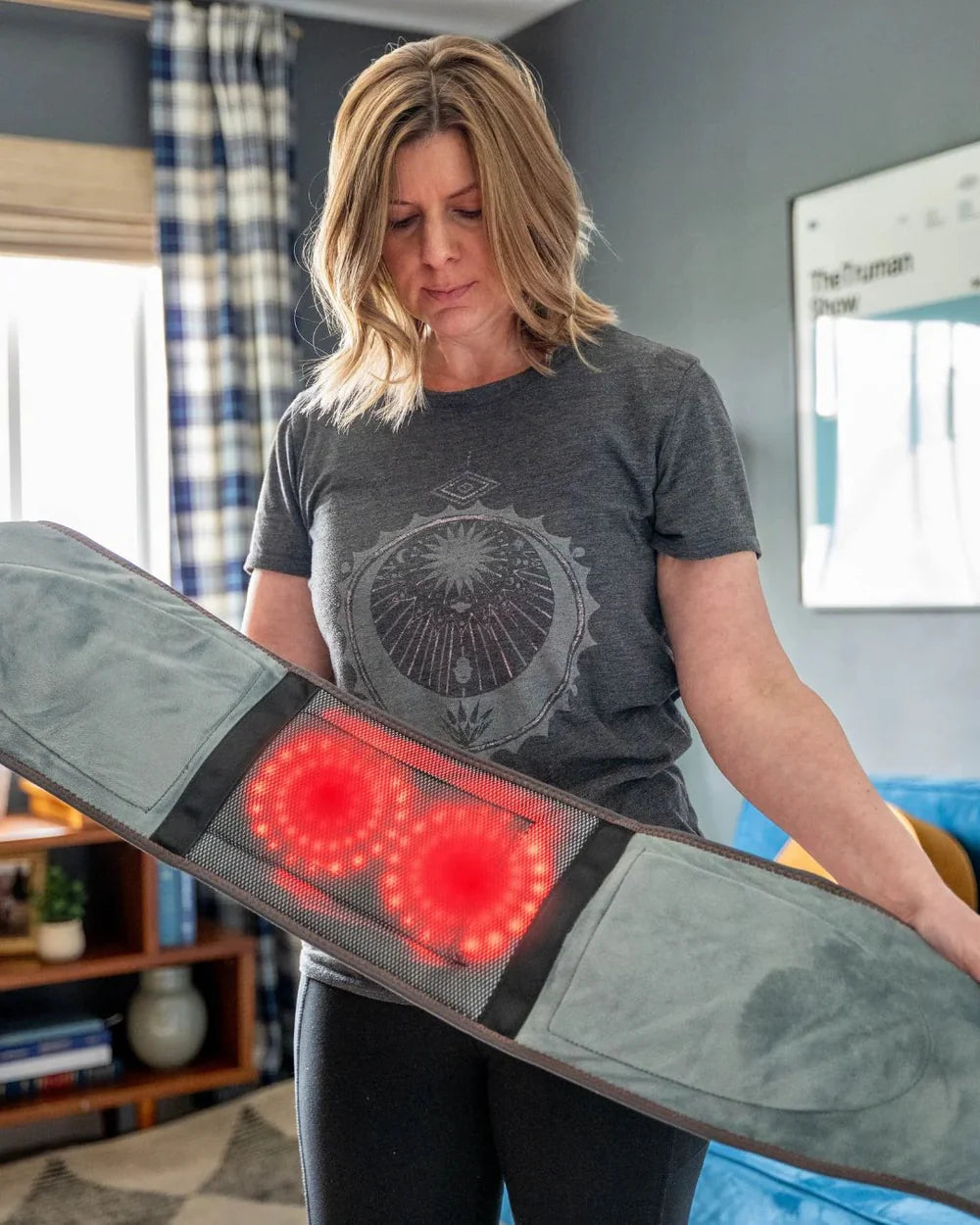 3-in-1 heated lumbar belt - relieve and recover your back from pain